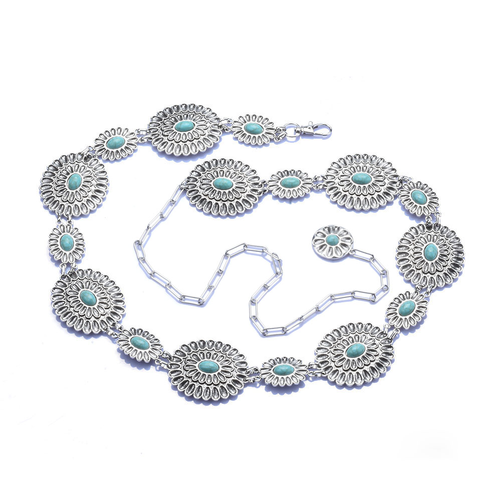 Ethnic Boho Fashion - 2025 New Indian Silver Plated Vintage