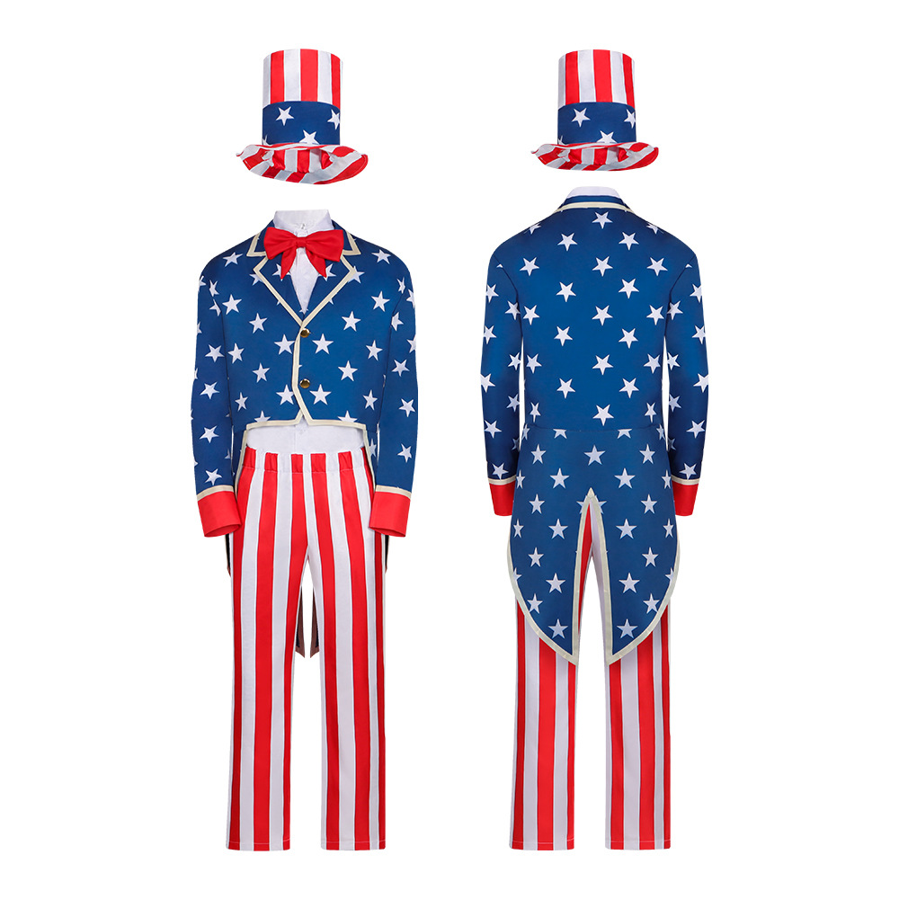 Ethnic Fashion Designers - Sam's Uncle Adult Cosplay Costume Independence