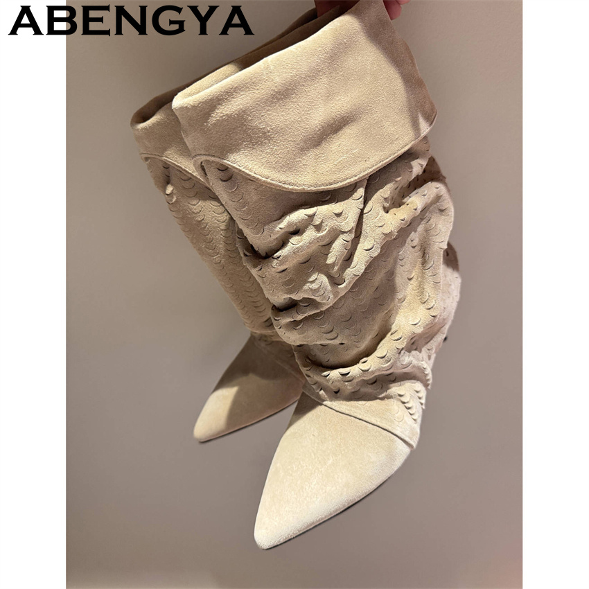 Ethnic And Fashion - Women's Mid Calf Short Boots 2026